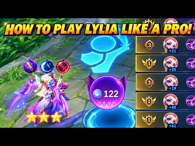 HOW TO PLAY LYLIA LIKE A PRO! FULL DAMAGE GAMEPLAY! 