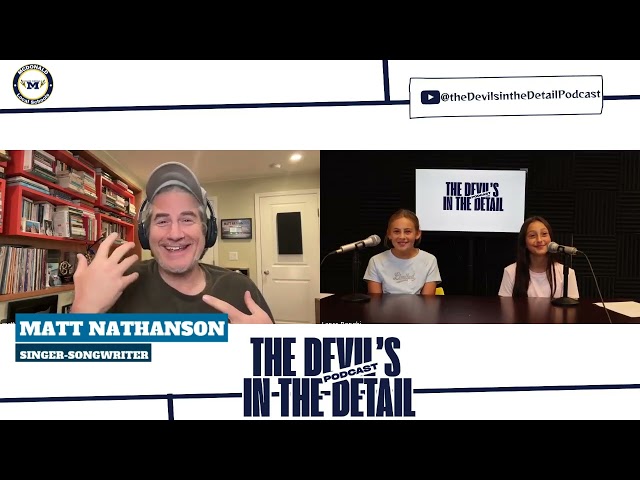 Matt Nathanson l Singer-Songwriter l The Devil's in the Detail Podcast