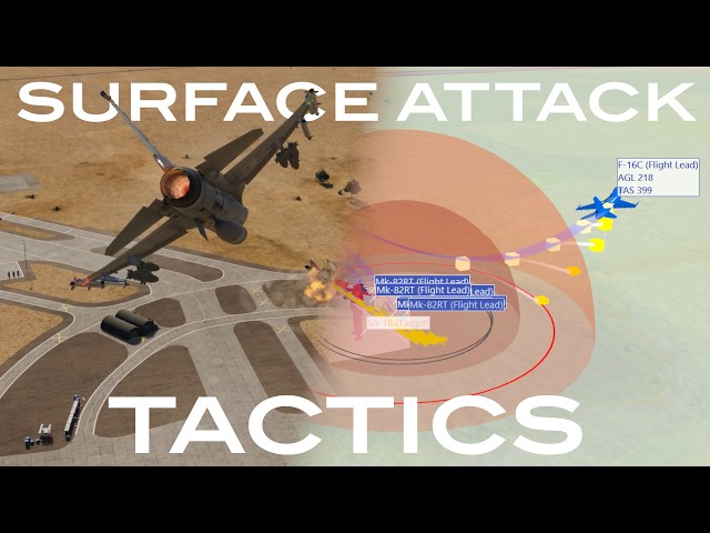Surface Attack Tactics - DESTROY Targets with your Wingman! | DCS World Tactics and Manoeuvring