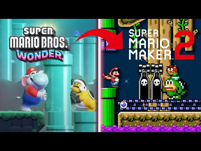 Remaking Some SMBW Levels in Smm2