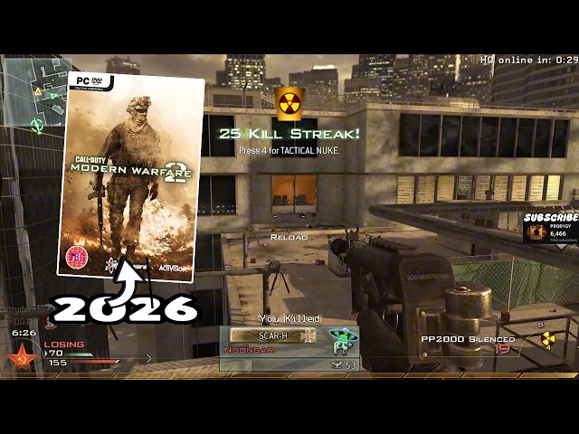 MW2 In 2026 Is EASY: "PP2000 SILENCED" NUKE ON HIGHRISE HQ!