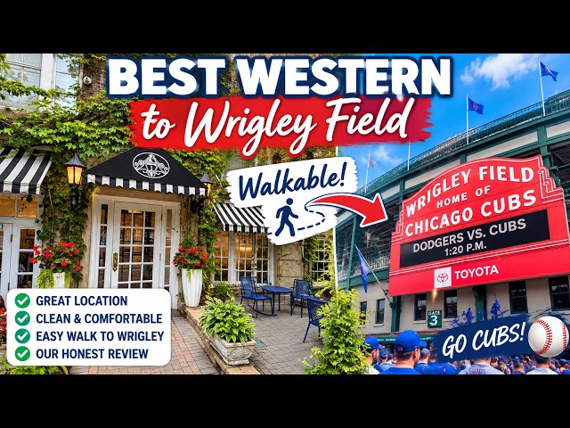 We Stayed Walking Distance to Wrigley Field! | Best Western Hawthorne Terrace Review