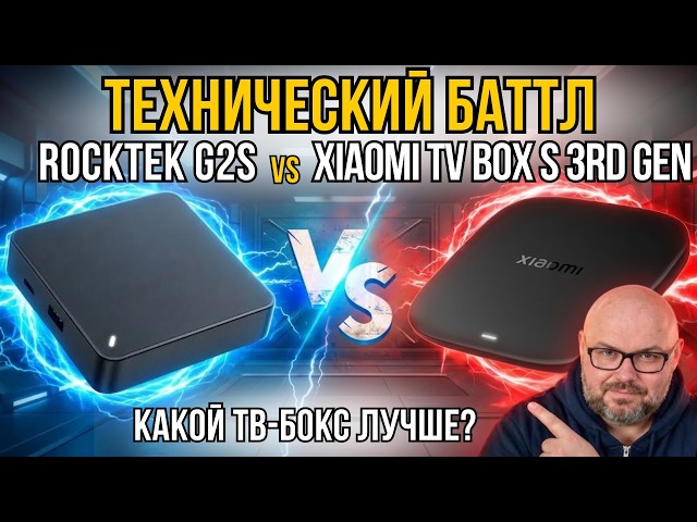 The Ultimate Tech Showdown: Xiaomi TV Box S 3rd Gen vs. RockTek G2S — Which TV Box Is Better?