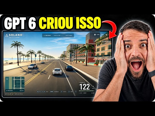 GPT 6 Astra + Gauntlet Loop recreated GTA with 1 prompt!