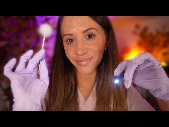 ASMR Cranial Nerve Exam EYES CLOSED 😴 For Deep Sleep