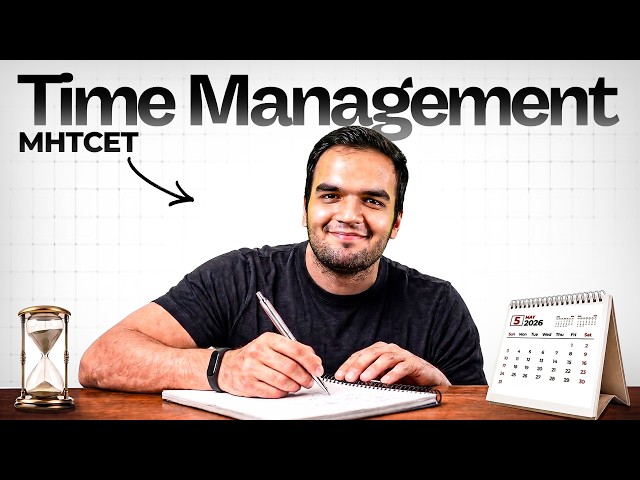 Most IMPORTANT Factor - TIME MANAGEMENT in MHTCET! RG Lectures Physics MHTCET Lecture Guidance