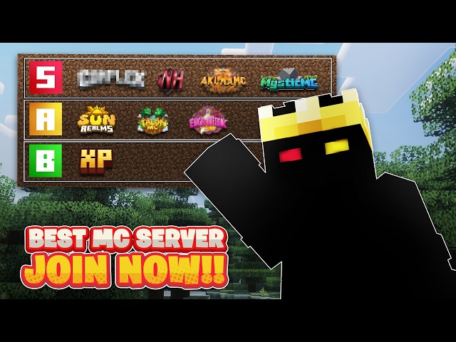 The BEST Minecraft Servers To Play RIGHT NOW! (2026)