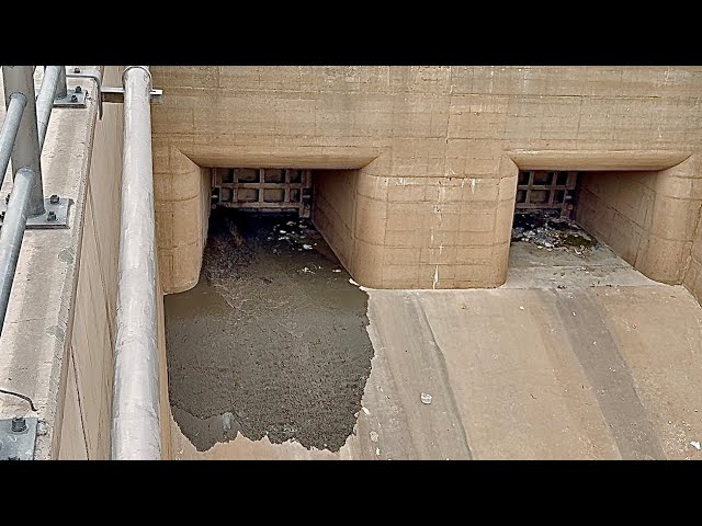 Ever Seen a Dam Intake Gate Open After 2 Years of Silence?