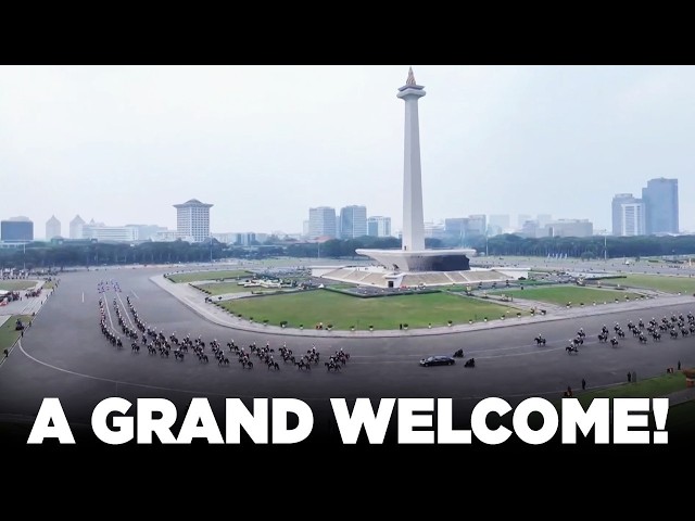 SPECTACULAR Ceremonial Welcome for PM Modi in Indonesia 🇮🇳🤝🇮🇩