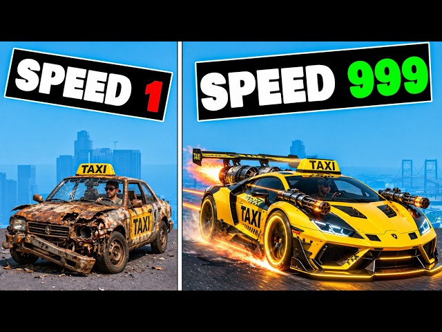 Every Time I Crash, My TAXI Upgrades in GTA 5