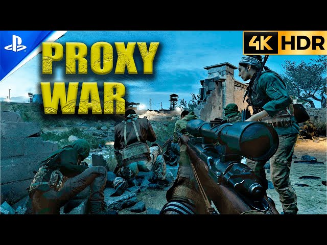 (PS5) PROXY WAR | Ultra Realistic Graphics Gameplay / 4K 60FPS HDR / Call of Duty