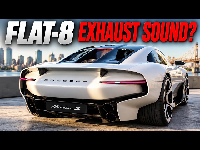Porsche Mission S Finally REVS! Listen to That Engine
