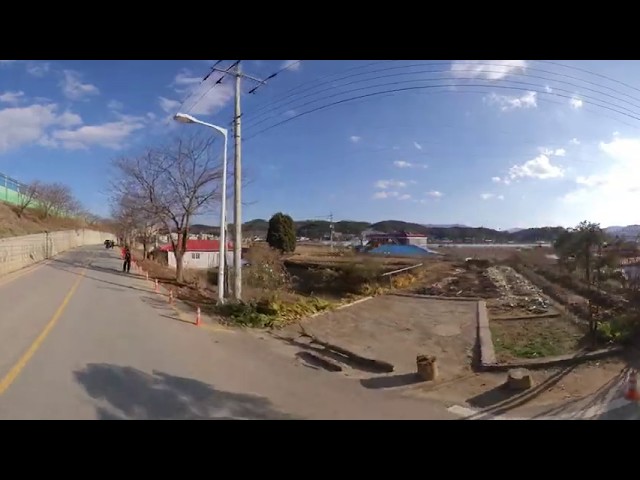 브롬톤[BROMPTON]  구리에서 양평 [4] INSTA360 ONE X [360VR] [5.7K]