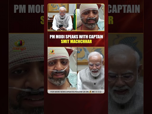 PM Modi Talks to Captain Smit Machchhar Praises His Courage | Flydubai Pilot | Mango News
