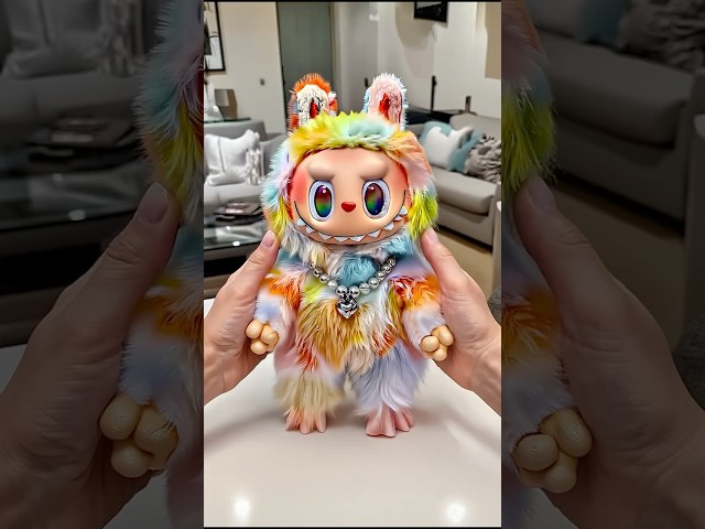He Found the Secret Labubu… She Found the Impossible! 🌈😱 #labubu #labubuunboxing #viral