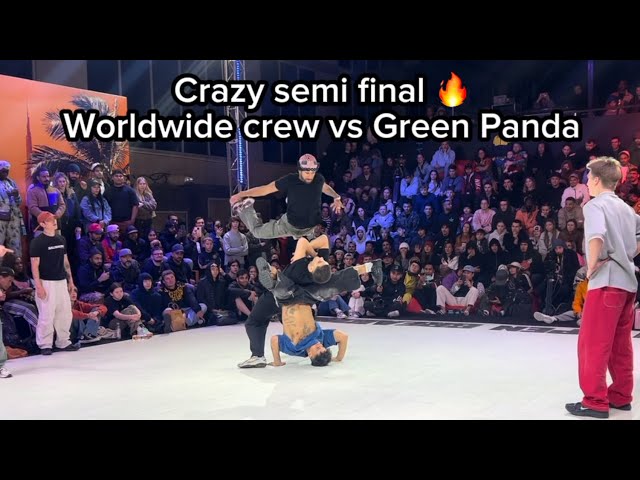 777 crew vs Green Panda  semi final Dubai Open Breaking 