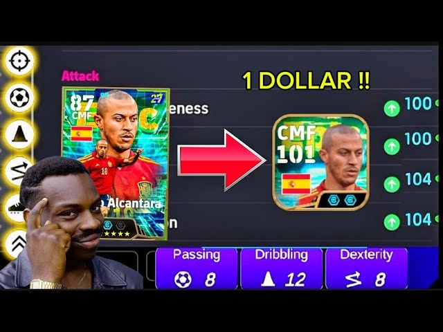 BEST TRAINING GUIDE FOR NEW 102 EPIC THIAGO ALCANTARA 🤯 | IN EFOOTBALL 27✨
