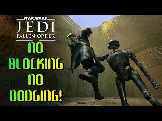 Can You Beat Jedi Fallen Order without Blocking or Dodging?