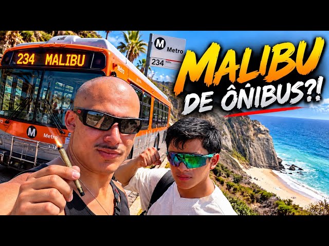 We Took the Bus to Malibu 🌊🏖️🚌