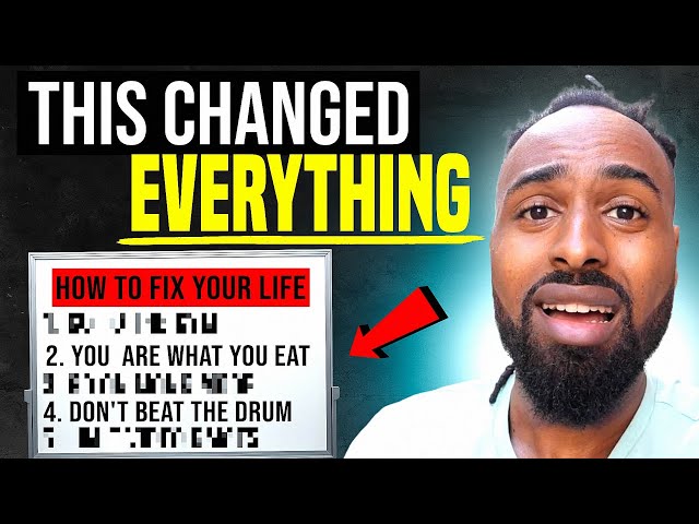 Self Improvement Guide: How To Fix Your Life