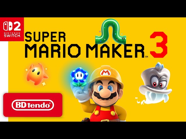 Super Mario Maker 3 - New Concept Trailer - Nintendo Switch 2