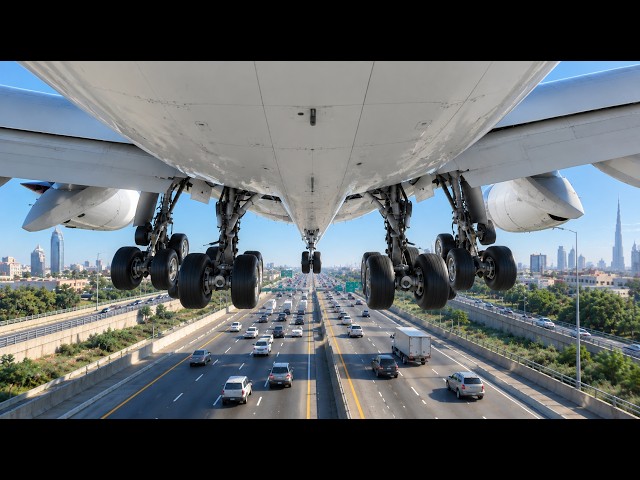 Plane Emergency Crash Landing😱 Boeing 747 Crash After Landing | MSFS 2024