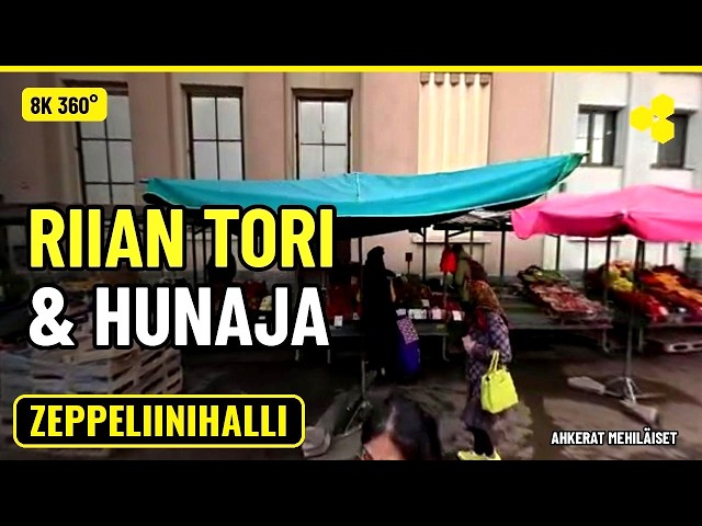 Riga Market, Latvia – Local Honey, Prices & Zeppelin Hangars | Beekeeper's Market Walk