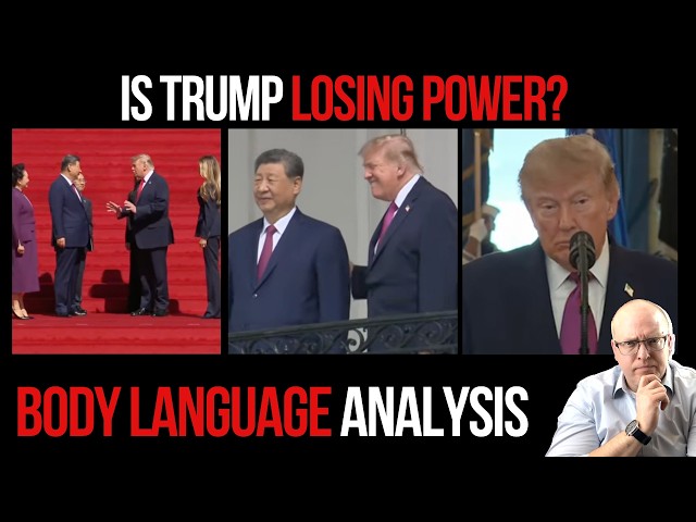 Trump STRUGGLES to Project Power Around Xi? Body Language Analysis