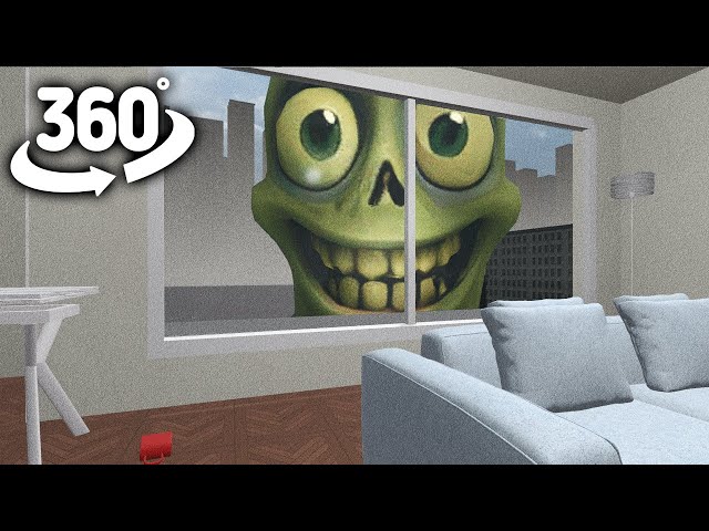 Giant Zombie Tung Tung Tung Sahur in the City! | 360° VR Animation