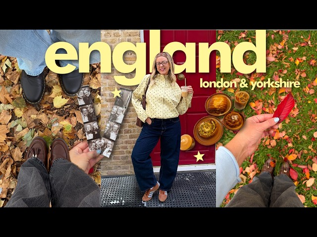 a week in my life in ENGLAND! dream cottage tour, trying british chinese food, perfect autumn days 🍂