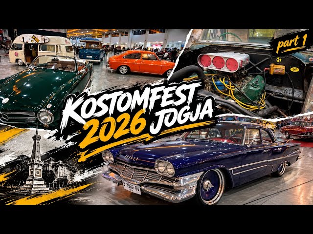 KUSTOMFEST JOGJA 2026 || Jogja Expo Center (JEC) part 1