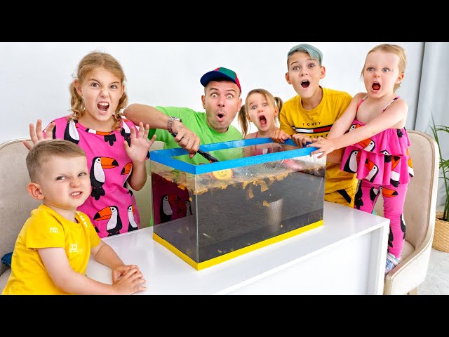 Five Kids Sink or Float | Cool Science Experiment for Kids | Educational Videos For Kids