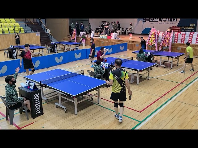 제20회 장수의암주논개배 탁구대회 단체전 결승