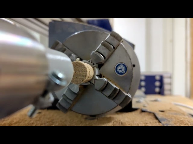 ShopBot CNC turning and single point threading