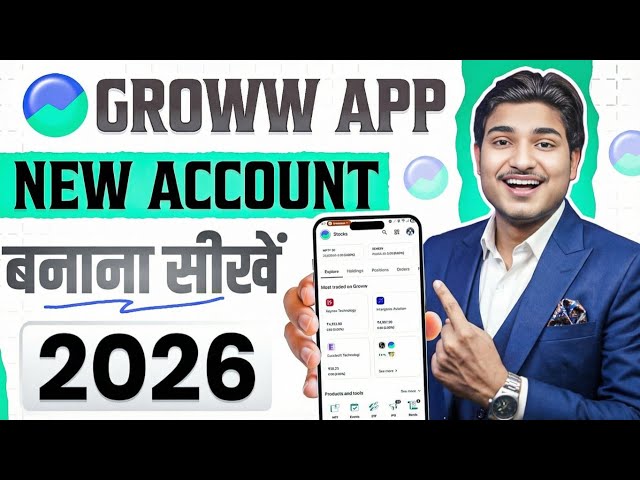 Groww App Account Kaise Banaye | How To Open Groww Demat Account | Groww Account Opening