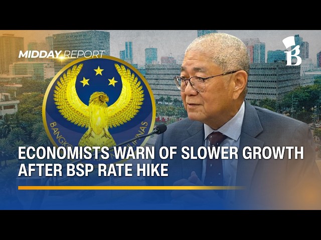 Higher interest rates could slow business expansion, economist warns | Midday Report