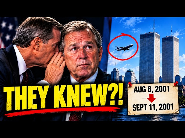 **OH SH*T!! Trump's CIA Docs CAUGHT Them RED-HANDED! (Bush Warning DECLASSIFIED) 36 DAYS Before 9/11
