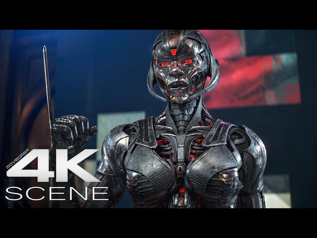 White Vision Vs Jocasta (2026) Fight Scene | VisionQuest Clip 4K