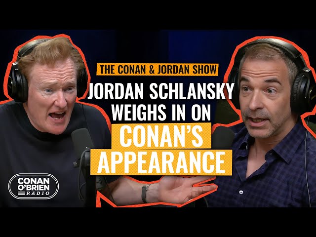Jordan Schlansky’s Brutally Honest Review Of Conan’s Physique | Conan O'Brien Radio