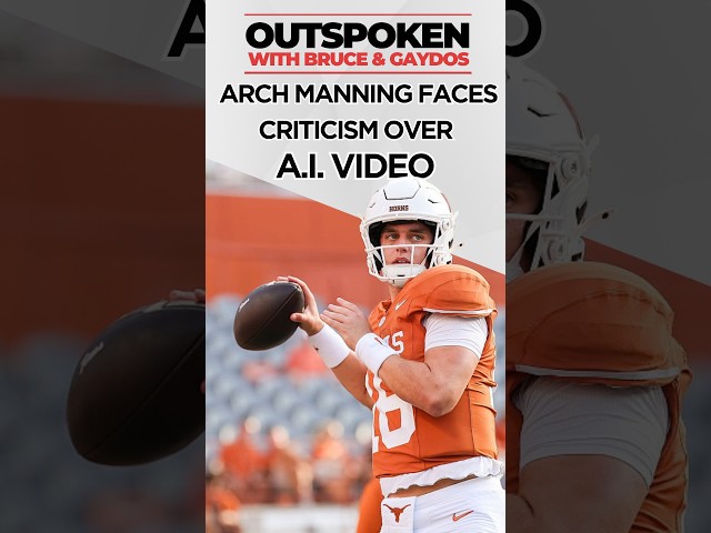 Did Arch Manning miss a leadership chance over AI video?