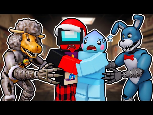 We Escaped from the ANIMATRONIC PIZZERIA in SCREAM AND RUN on Roblox!