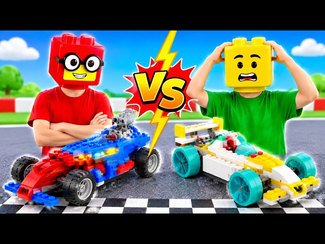 LEGO Build: How to Win?? Optimus F1 Car vs. Normal F1 Car - The Ultimate Evolution Battle - LG Lands