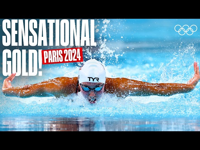 Late Surge For Gold! 🏊‍♀️🥇 Women's 100m Butterfly Final | Paris 2024