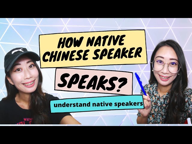 How to understand fast Chinese-how to understand Chinese native speakers-Chinese pronunciation