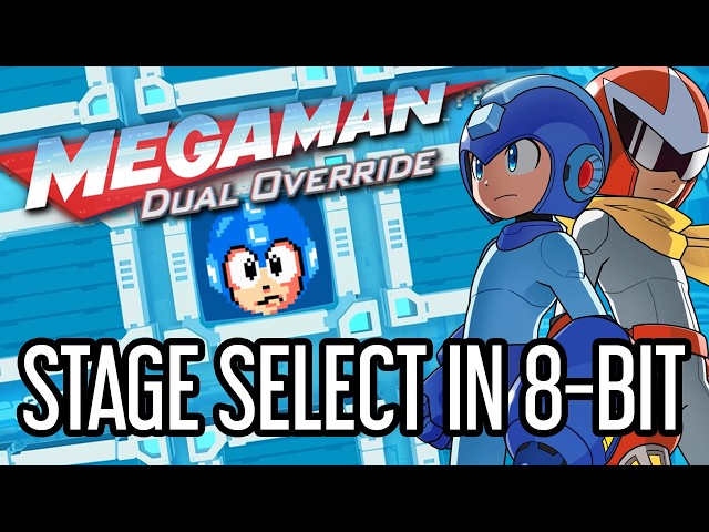 Mega Man: Dual Override - Stage Select theme in 8-bit (NES)