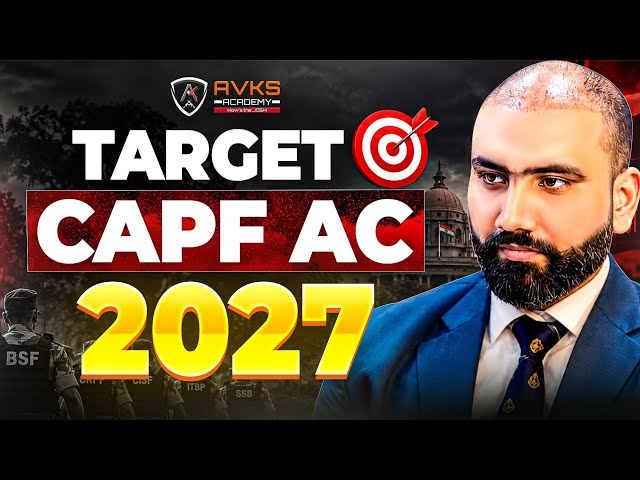 UPSC CAPF AC 2027 | CAPF AC Exam Preparation | Books | PYQS | CAPF ASSISTANT COMMANDANT#capf #capfac