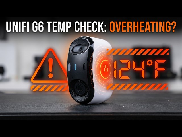 How Hot Does the UniFi G6 180 Get? Surface Temperature Check