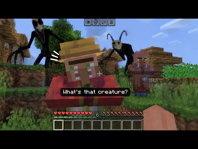 Villager NEWS meets Don't Cry Stalkers Addon in Minecraft PE