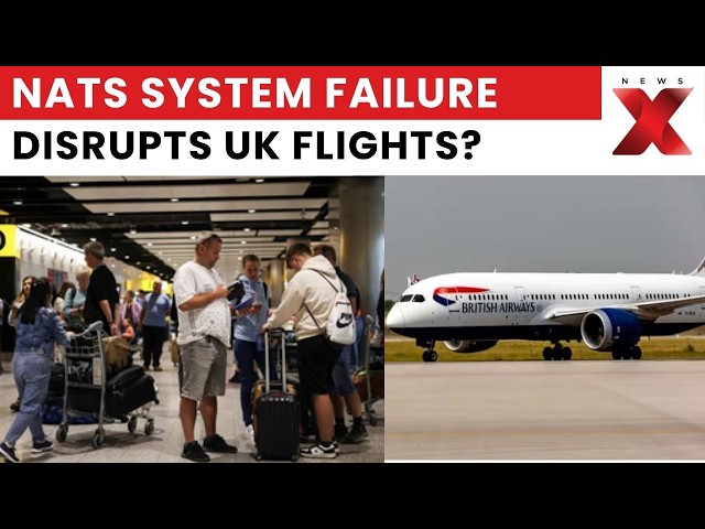 UK Flight Crisis: 1,477 Flights Cancelled After NATS System Failure, Heathrow Hit | NewsX