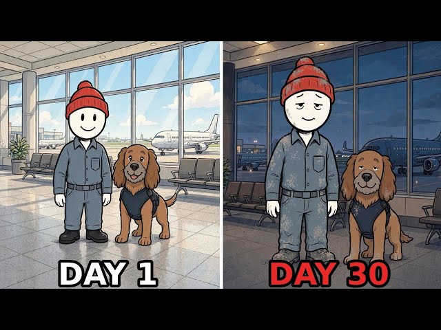 Zombie Outbreak: 30 Days Locked Inside an Airport